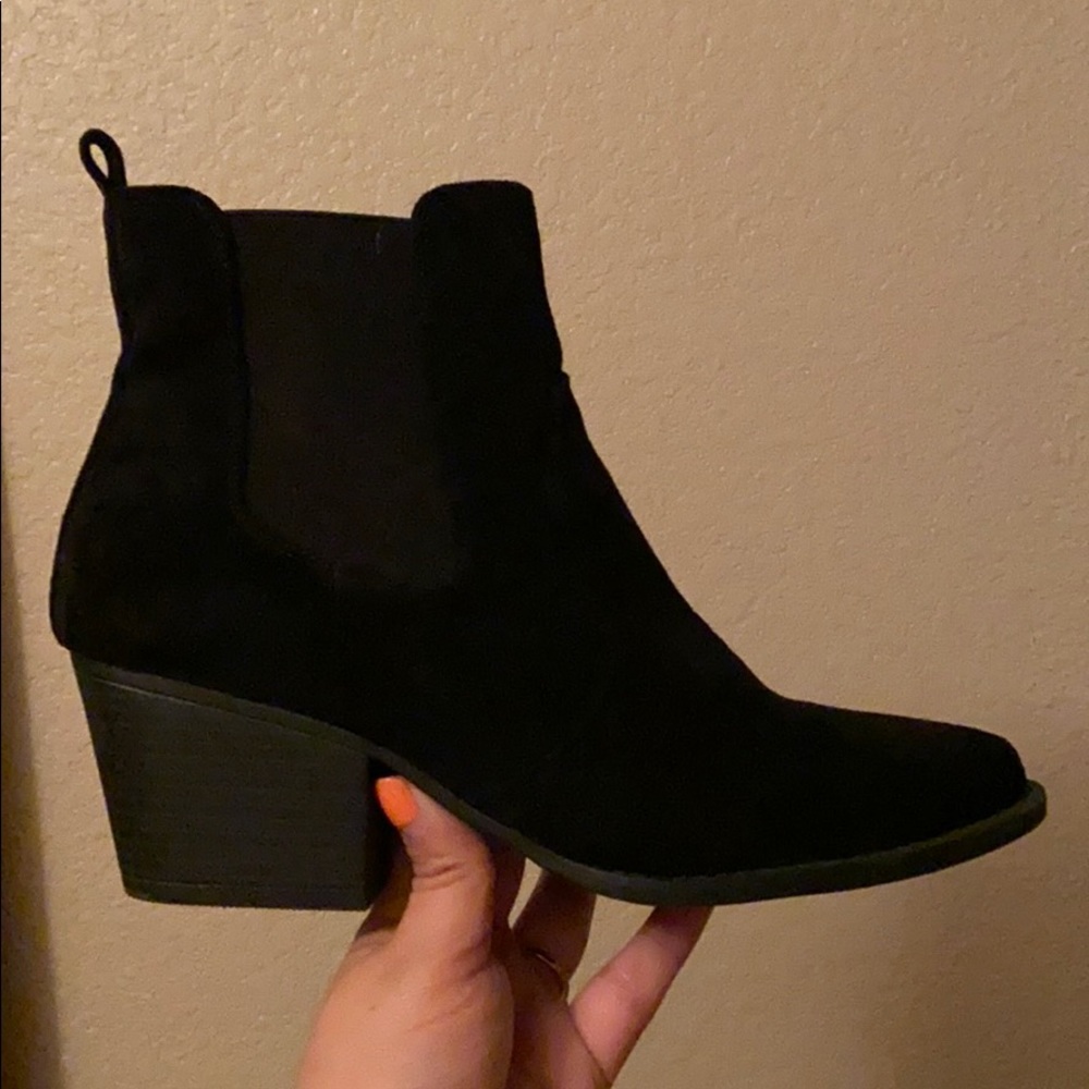 Black booties